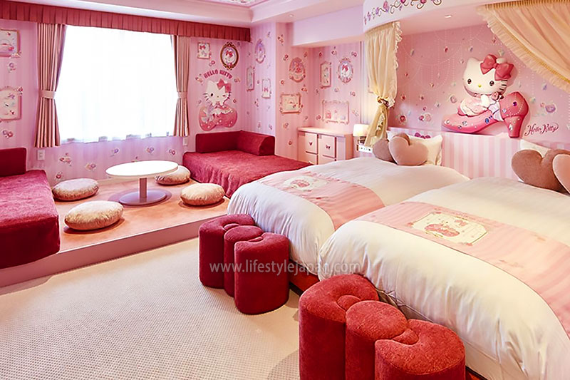 Tokyo Hello Kitty Hotel Room