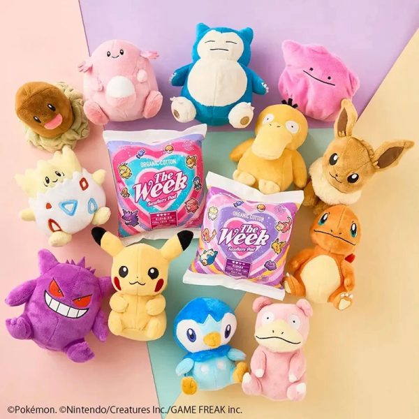 Pokémon Themed Menstrual Pads