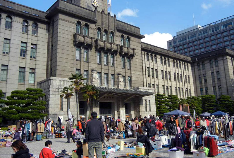 City Hall Flea Market Kyoto
