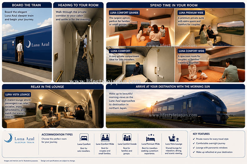 Info Luna Azul Train