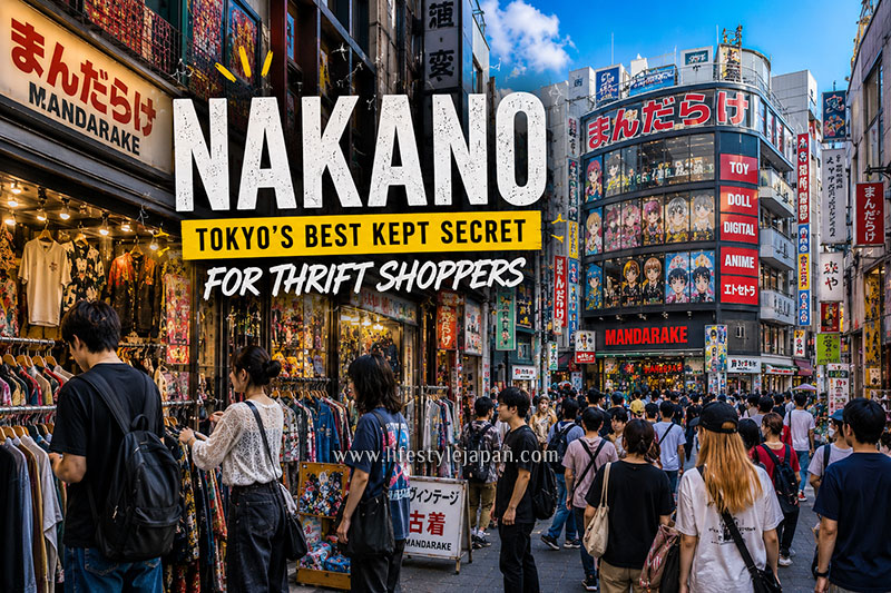 Thrifting in Nakano
